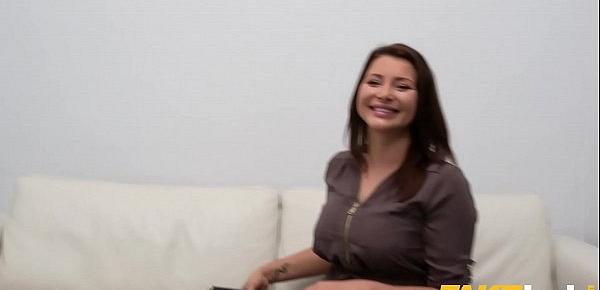  Fake Agent Anna Polina fucked in a casting interview